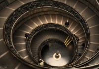 Escalera museo Vaticano