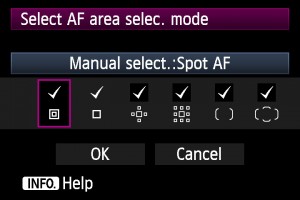Select AF Mode