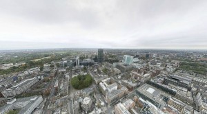 London panoramic photo 